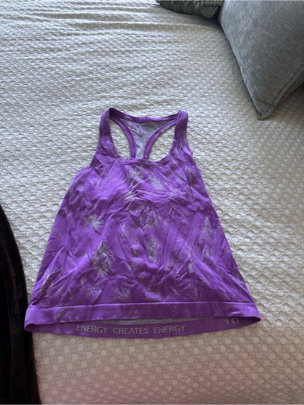 lululemon athletica Purple Racerback Tank Top